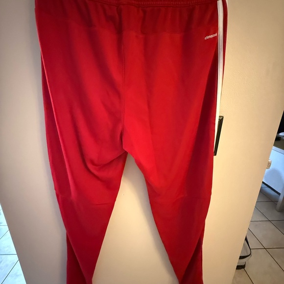 Men’s Medium Red Adidas Joggers - Picture 2 of 4